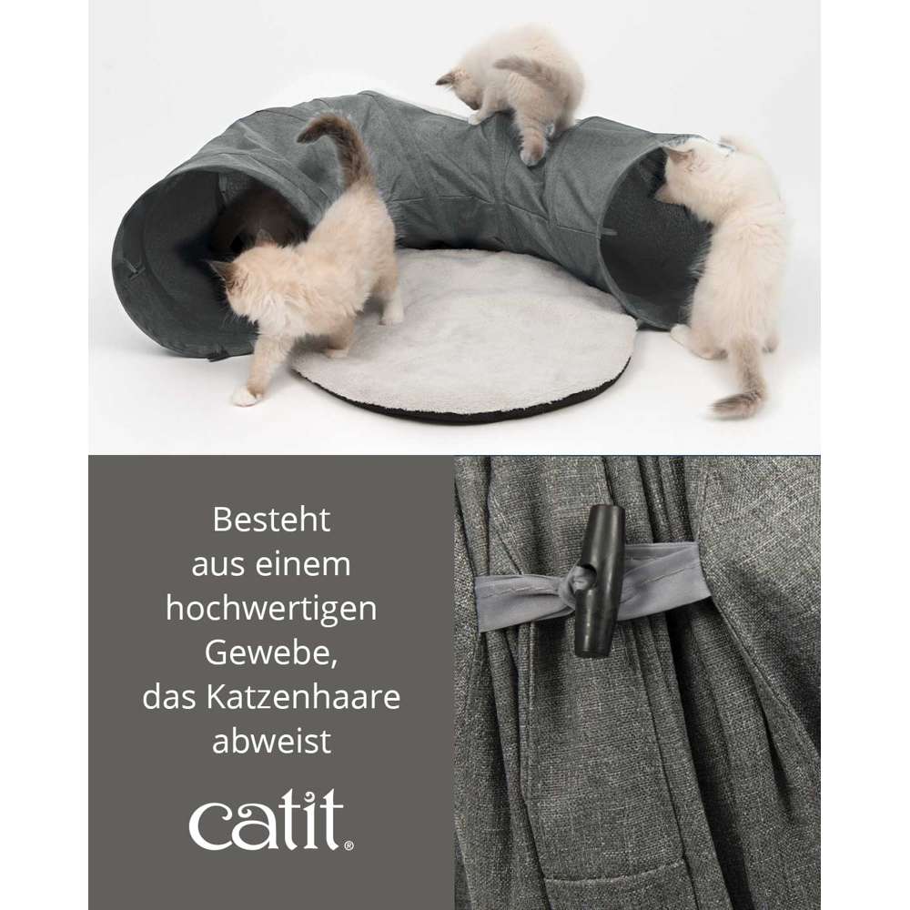 Besteht aus einem hochwertigen Gewebe, das Katzenhaare abweist.
