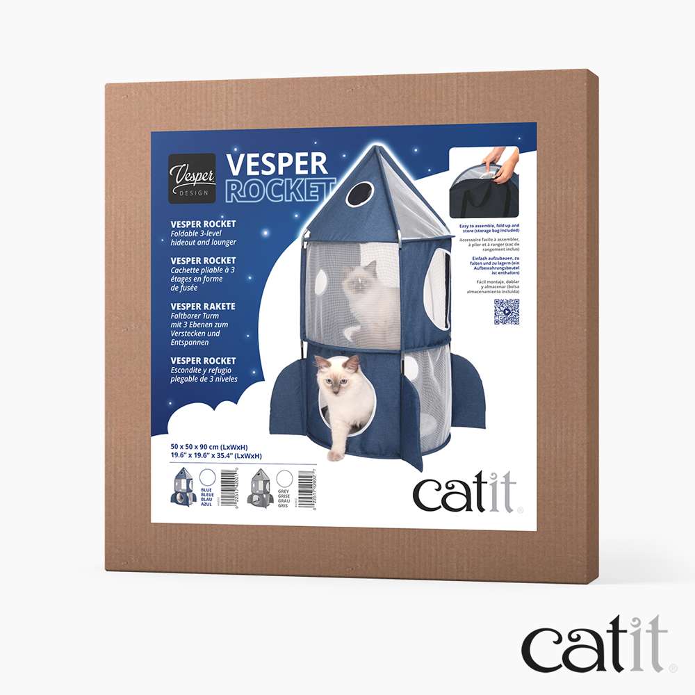 Verpackung des "Catit Vesper Rocket".