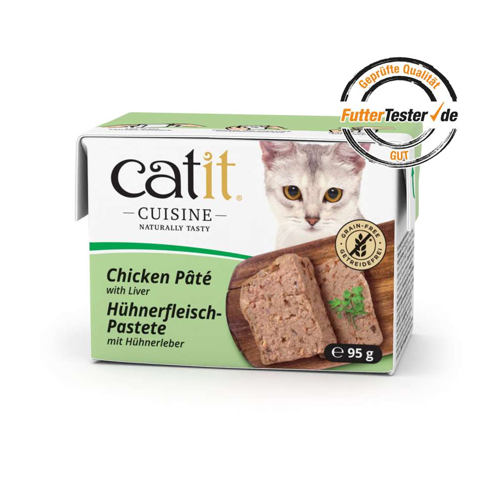 Verpackung der Sorte "Catit Cuisine Pastete: Huhn"