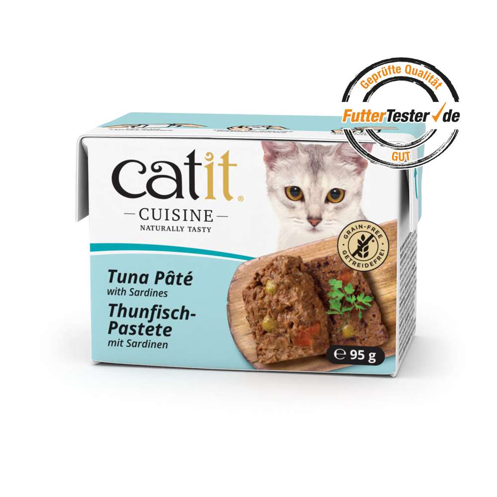Verpackung der Sorte "Catit Cuisine Pastete: Thunfisch"