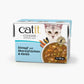 Verpackung von "Catit Cuisine Eintopf, 95 g", Geschmackssorte: "Meeresfrüchte & Kürbis"