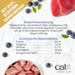 Zusammensetzung und analytischen Bestandteile von "Catit Creamy Cups" der Sorte "Thunfisch, Huhn & Heidelbeeren".