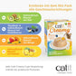 Entdecke mit dem Mix-Pack alle Geschmacksrichtungen. Jede Catit Creamy Cups Verpackung enthält vier praktische Portionen.