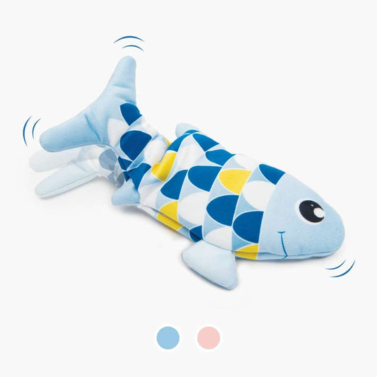 Interaktiver Catit Groovy Fisch, der sich realistisch bewegt.