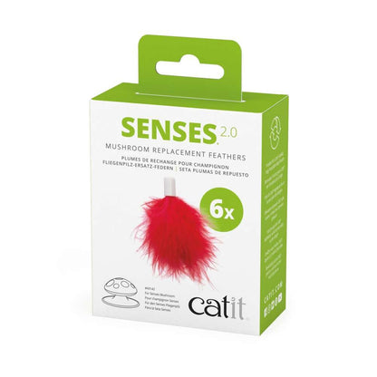 Verpackung der Ersatz-Federn für den Catit Senses Fliegenpilz