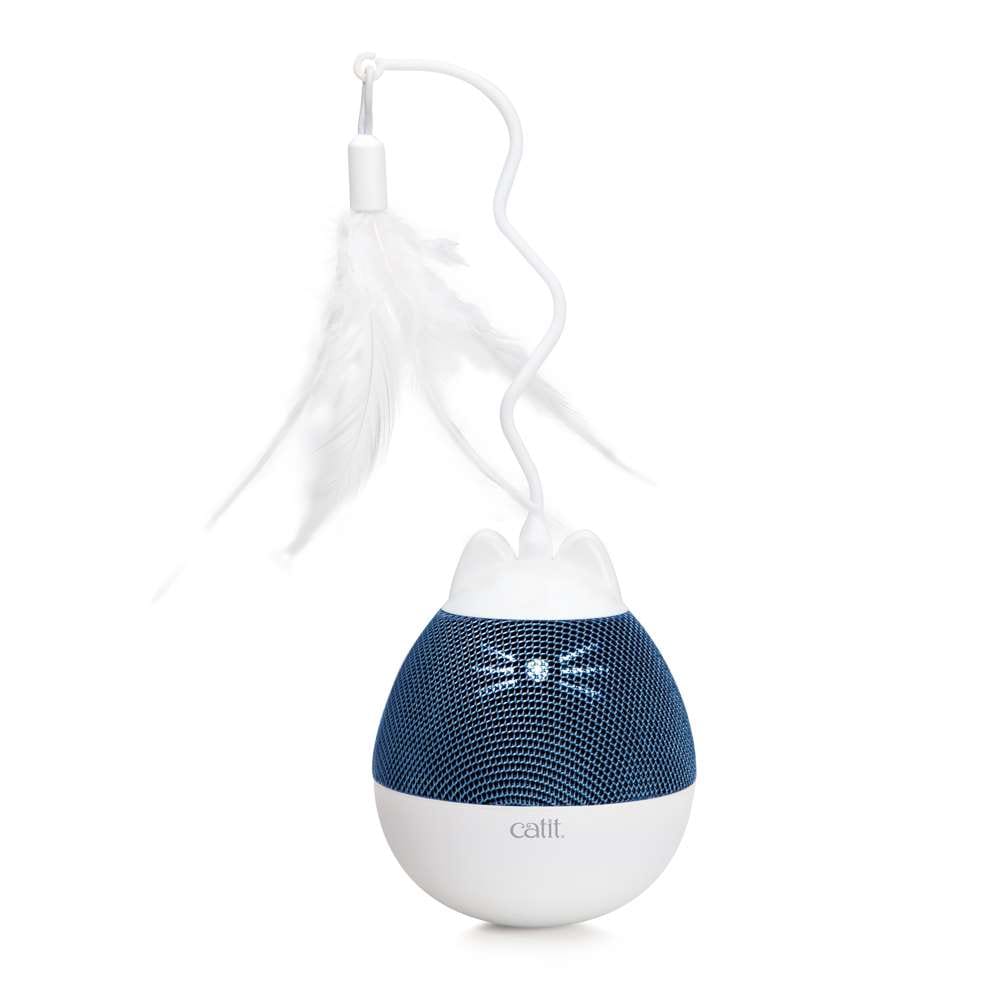 Ausgepackter Catit PIXI Spinner, blau