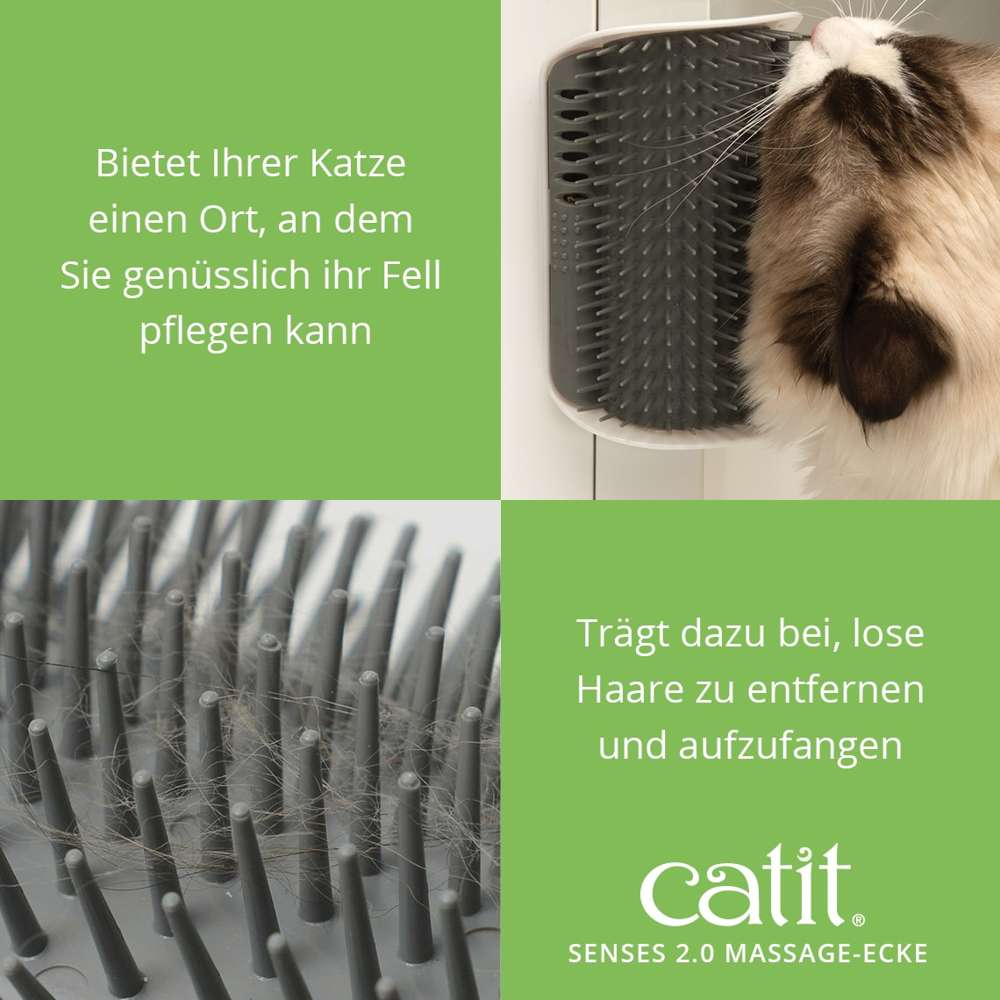 Bietet ihrer Katze einen Ort, an dem sie genüsslich ihr Fell pflegen kann. 