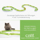 Extralange Spielschiene mit Öffnungen in der Tunnelabdeckung. Animiert Katzen, den Ball zu jagen und anzustoßen. Catit Senses 2.0 Spielschiene „Super“.