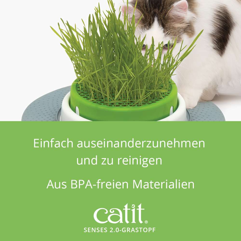 BPA-frei. Einfach auseinanderzunehmen und zu reinigen.
