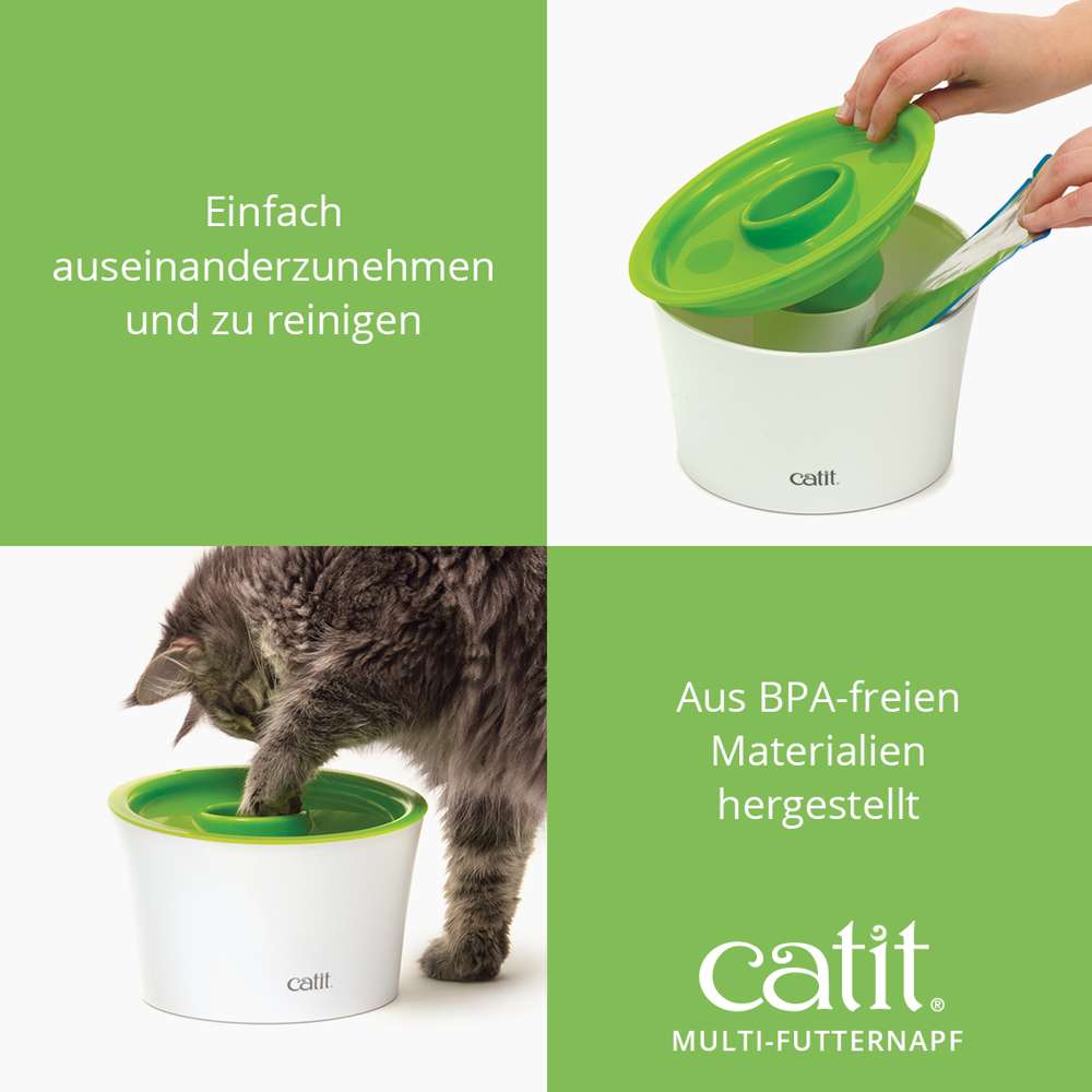 Einfach auseinanderzunehmen und zu reinigen. Aus BPA-freien Materialien.