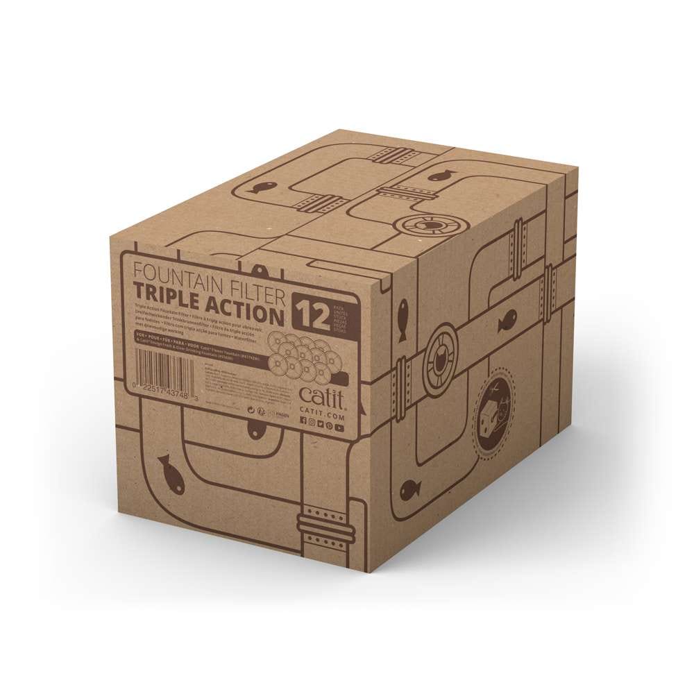 Verpackung von "Catit Dreifachwirkender Filter"
