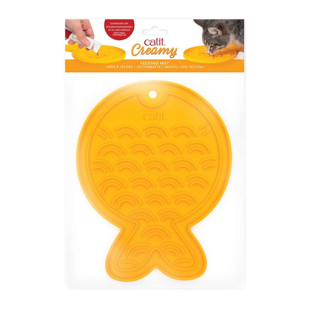 Verpackung der "Catit Creamy Futtermatte".