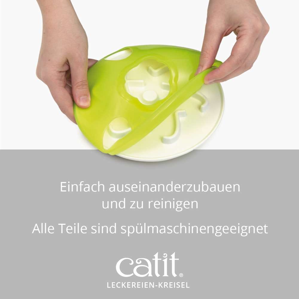 Einfach auseinanderzubauen und zu reinigen. Alle Teile sind spülmaschinengeeignet.