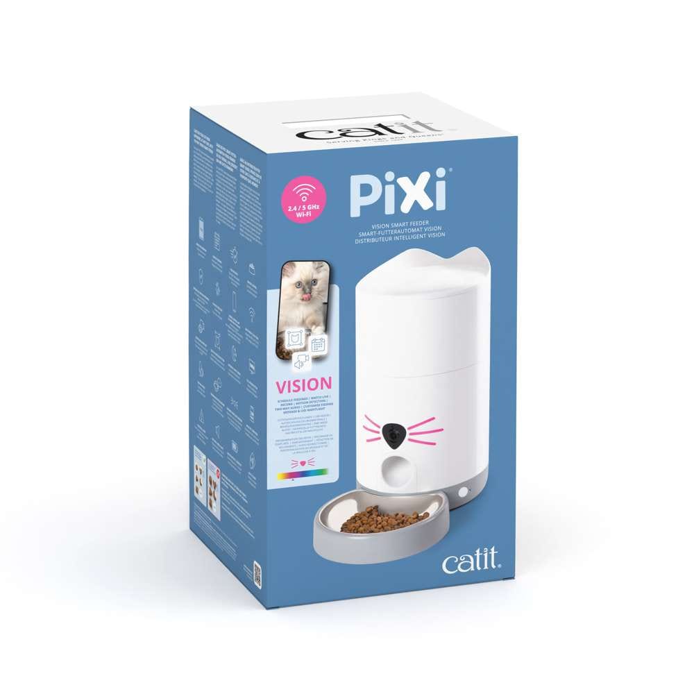 Verpackung des "Catit PIXI Smart-Futterautomat Vision"