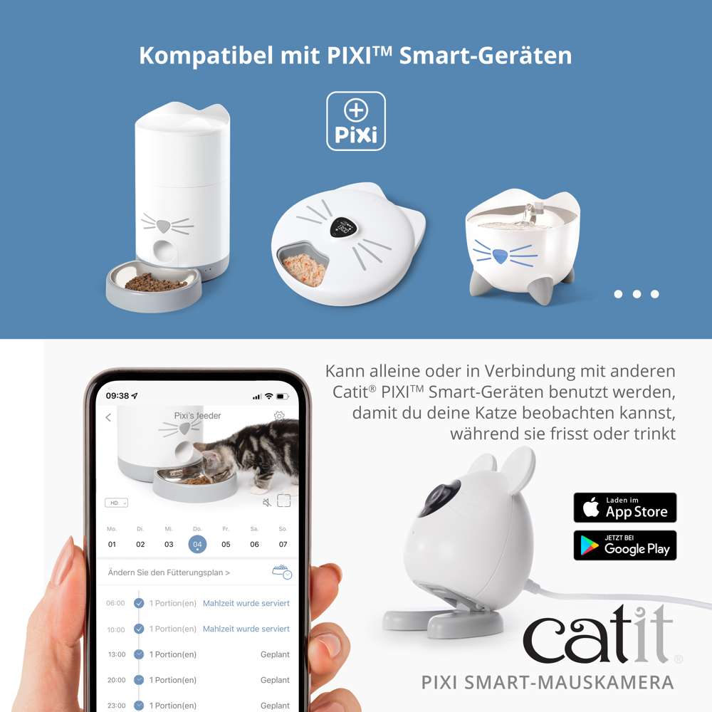 Kompatibel mit PIXI-Smart-Geräten.