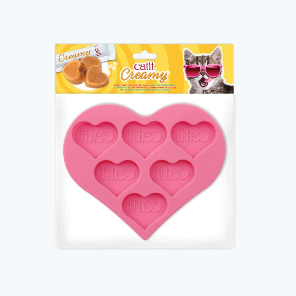 Verpackung der herzförmigen Leckerli-Herzform.