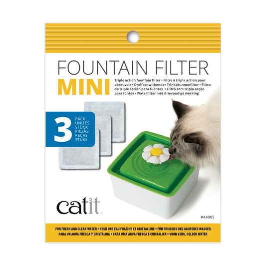 Verpackung der Filters für den Mini-Trinkbrunnen