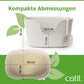 Kompakte Abmessungen, Katzentoilette mit Maßen: 59 cm Breite, 39 cm Tiefe, 34 cm Höhe. 16,5 cm Eingangsöffnung.