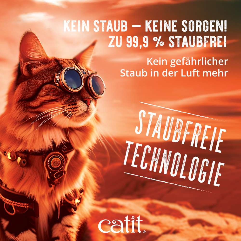 Catit Go Natural! Klumpendes Katzenstreu aus Erbsenhülsen