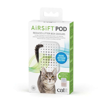 Verpackung des "Catit Airsift Pod"