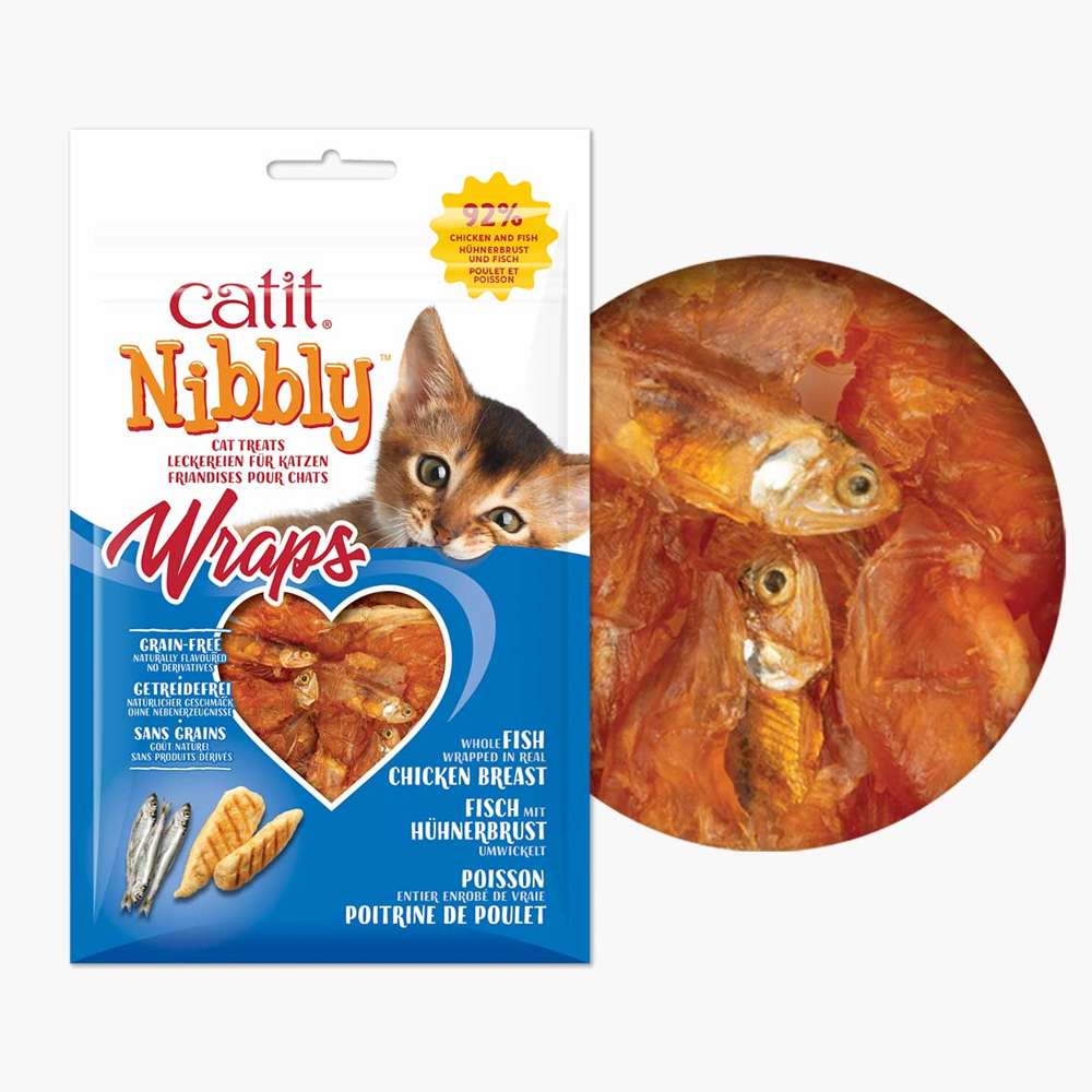 Verpackung "Catit Nibbly Wraps"