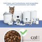 Catit Nass- und Trockenfutter sind verwendbar mit Catit Futterautomaten und -näpfen.