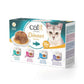 Verpackung vom "Catit Cuisine Dinner, Multipack, 12er-Pack" Fisch