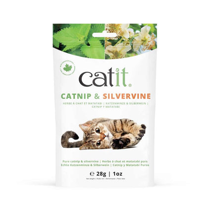Verpackung des "Catit Mischung aus Katzenminze & Silberwein".