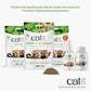 Verschiedene Catit Katzenminze-Verpackungen mit Katzenbild, darunter Catnip & Silvervine, Catnip Spray und Catnip Bubbles.