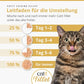 Leitfaden für die Umstellung. Misch nach und nach immer mehr Catit Fillet unter das alte Futter. Tag 1+2: 25 %. Tag 3-4: 50 %. Tag 5-6: 75 %. Ab Tag 7: 100 %