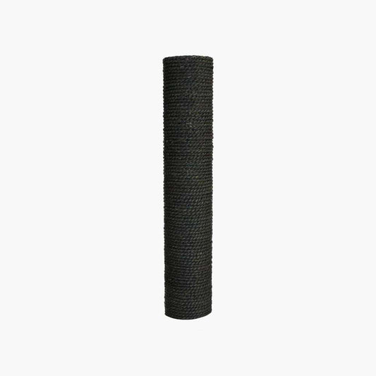 Kratzsäule aus Seegras 8 x 35,5 cm, schwarz