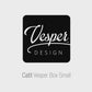 Vesper Box Small, Walnuss